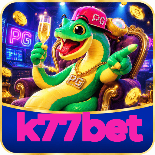 k77bet Logo - Bônus com Rollover Justo